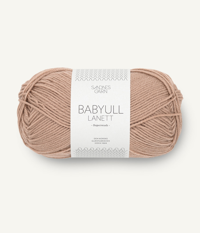 Sandnes: Babyull Lanett, 3041, Lys eikenøtt