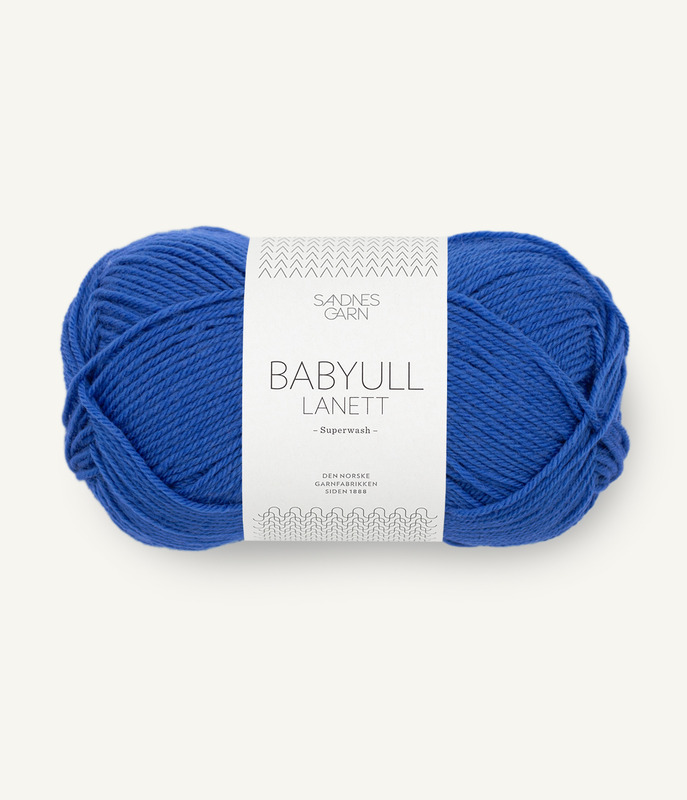 Sandnes: Babyull Lanett, 5845, Dazzling Blue (U)