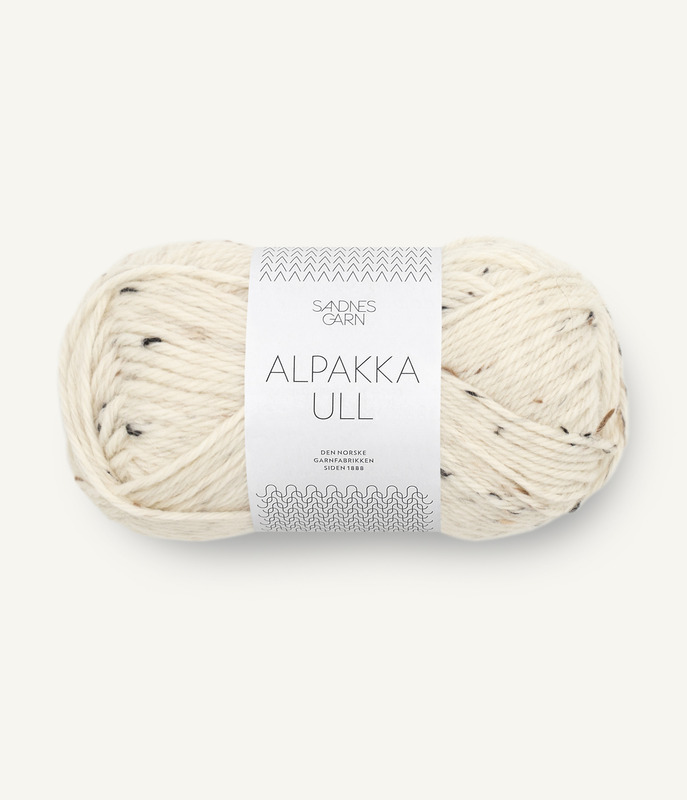 Sandnes: Alpakka Ull, 2523, Natur m/Tweed