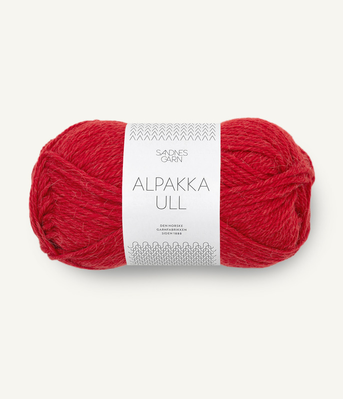 Sandnes: Alpakka Ull, 4227, Equestrian Red