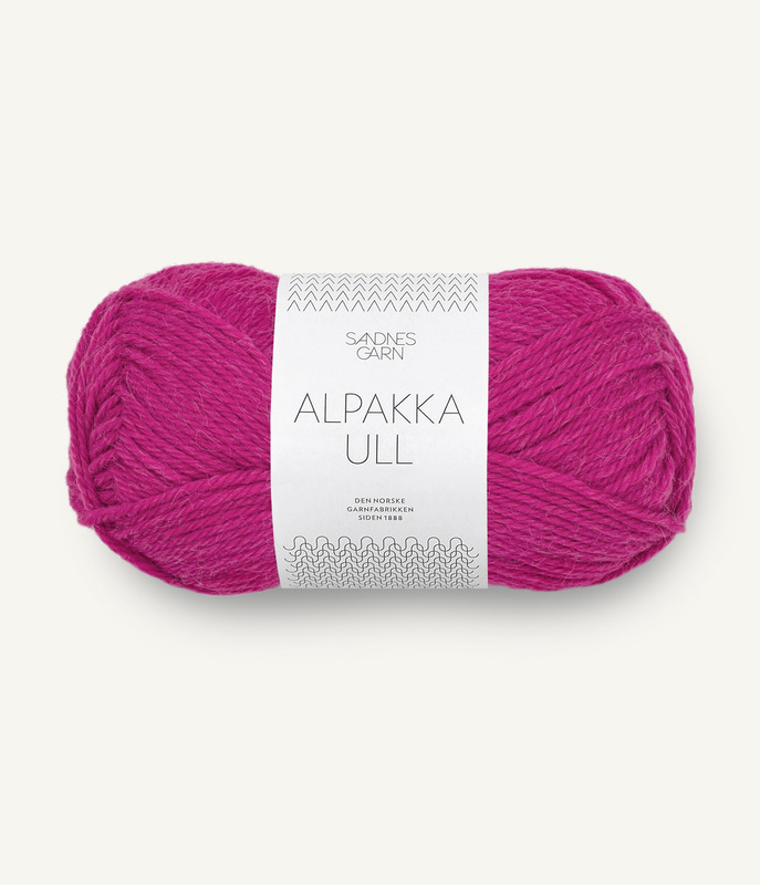 Sandnes: Alpakka Ull, 4600, Jazzy Pink (Utgått)