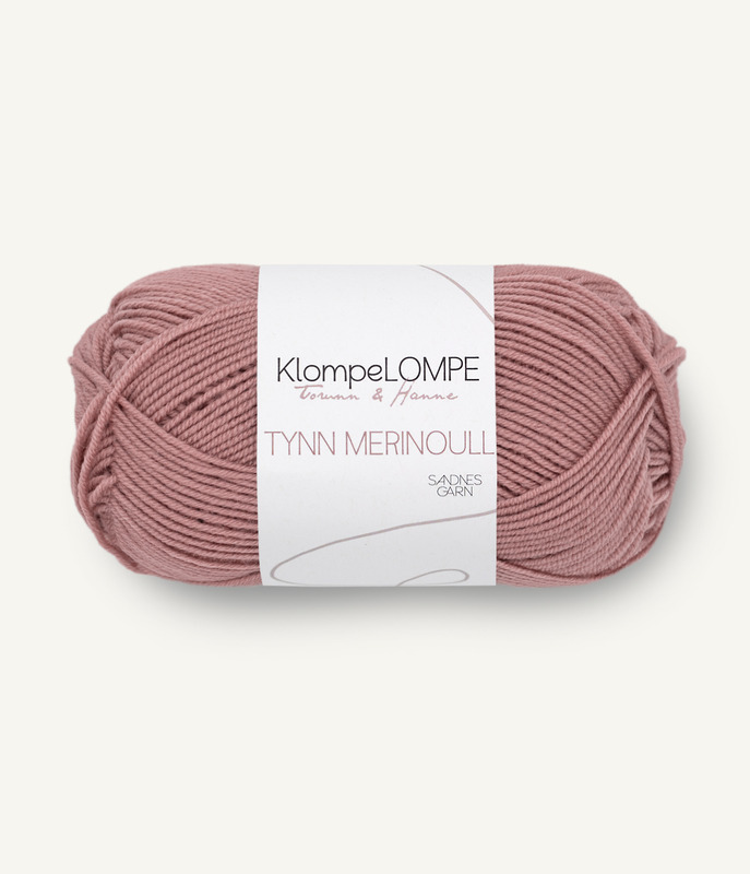 Sandnes: KL Tynn Merinoull, 4032, Pudderrosa