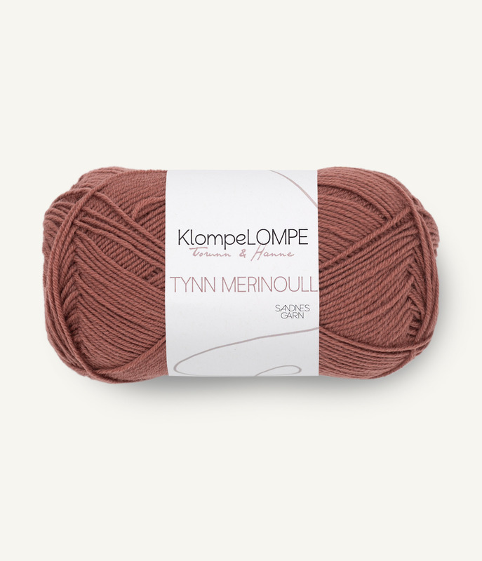 Sandnes: KL Tynn Merinoull, 4043, Plommerosa