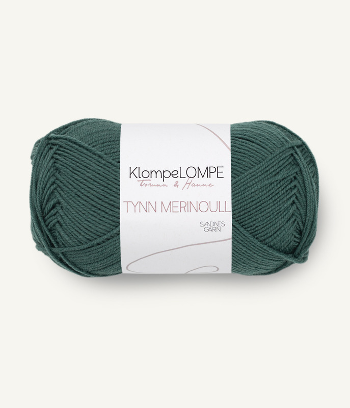 Sandnes: KL Tynn Merinoull, 7271, Sjøsmaragd