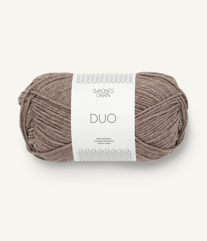 Sandnes: Duo, 2652, Mørk Beige melert