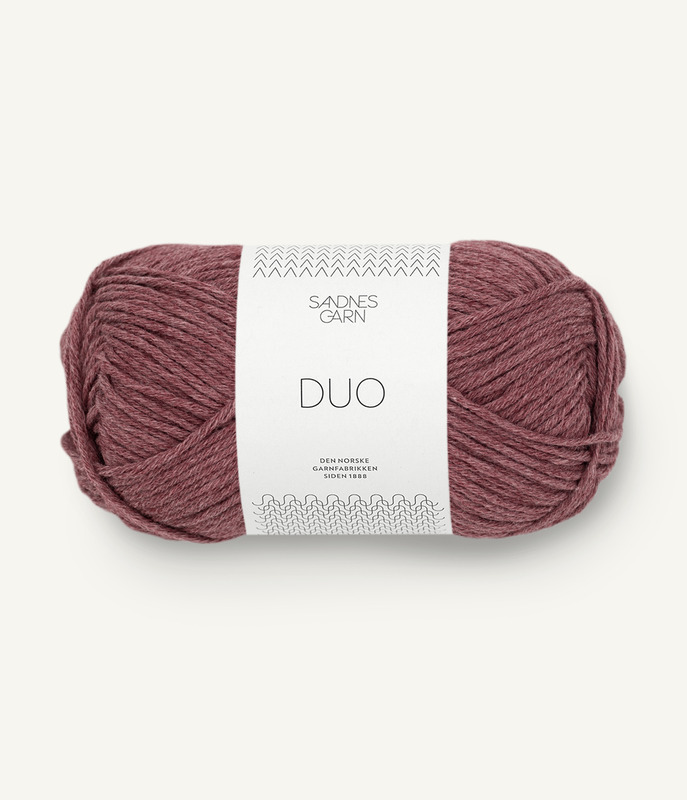 Sandnes: Duo, 4344, Mørk Pudderrosa