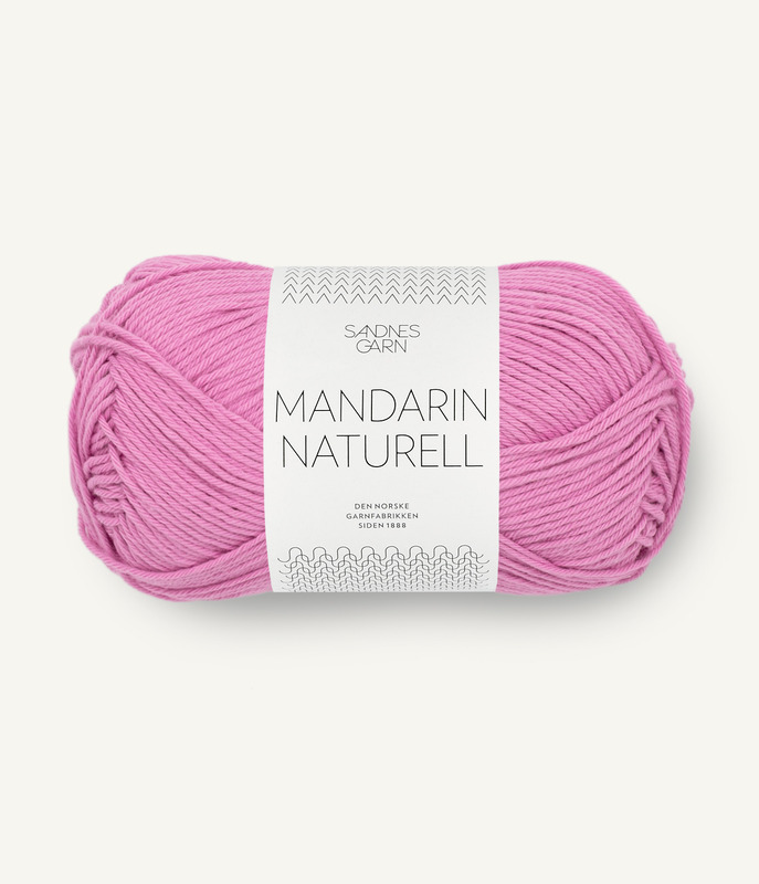 Sandnes: Mandarin Naturell, 4626, Shocking Pink