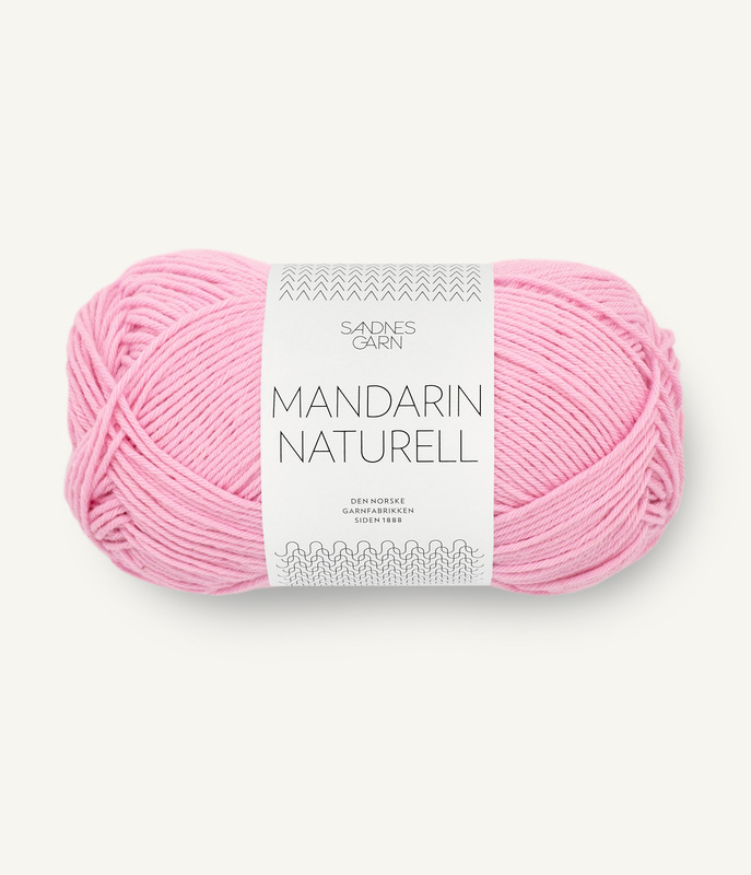 Sandnes: Mandarin Naturell, 4813, Pink Lilac
