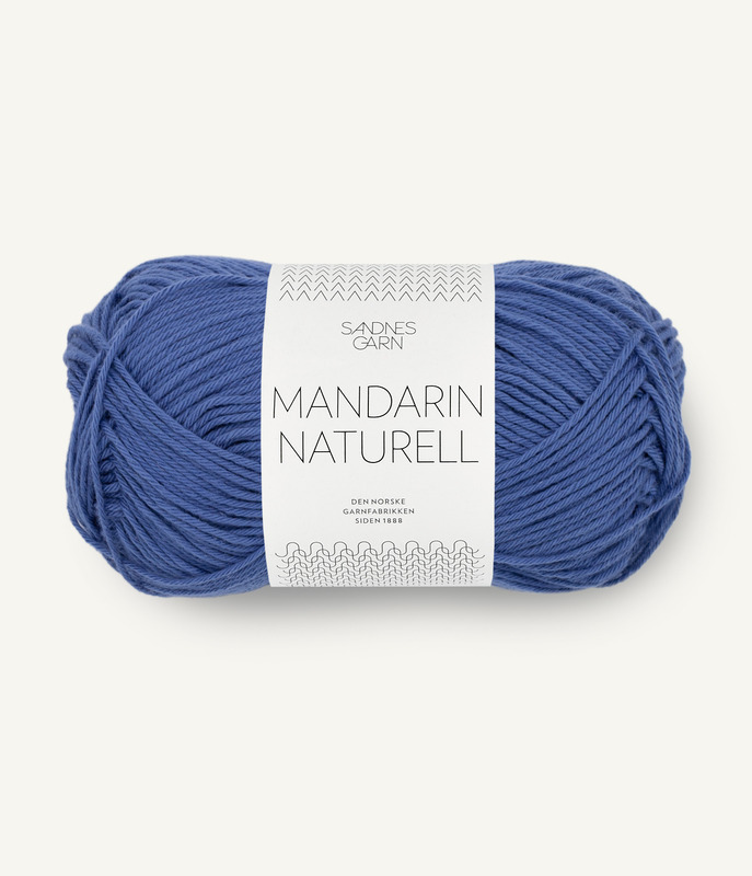 Sandnes: Mandarin Naturell, 5844, Blå