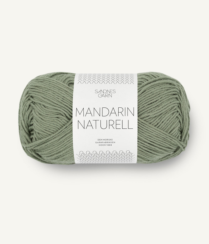 Sandnes: Mandarin Naturell, 9041, Søvet Lys Grønn