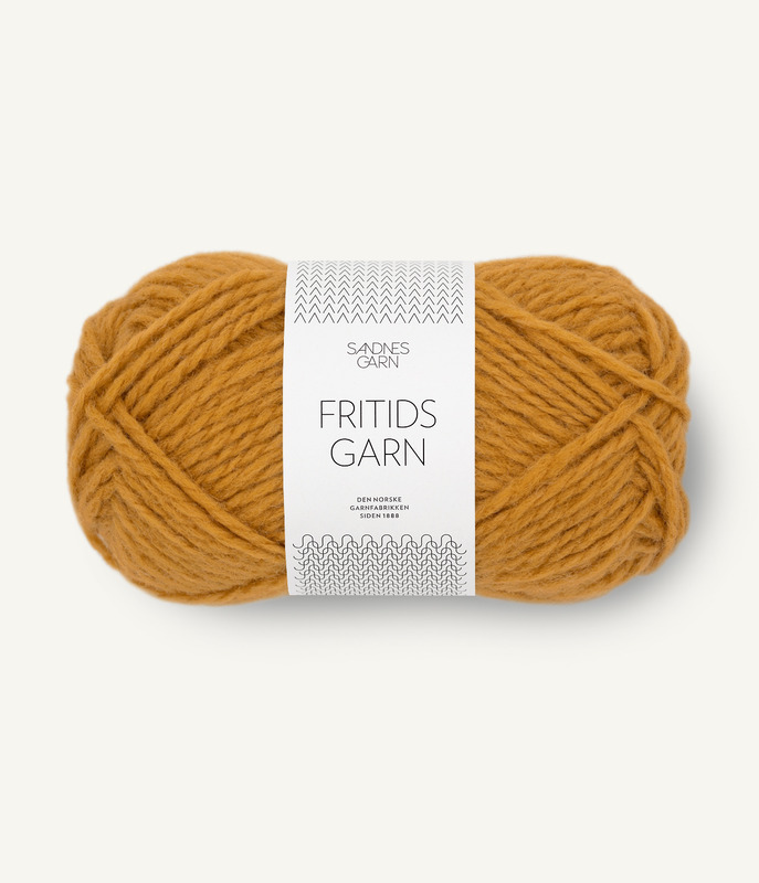 Sandnes: Fritidsgarn, 2335, Sennepsgul