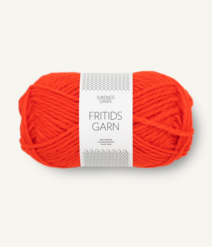 Sandnes: Fritidsgarn, 3819, Spicy Orange