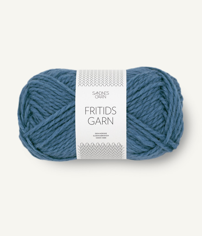Sandnes: Fritidsgarn, 6052, Jeansblå