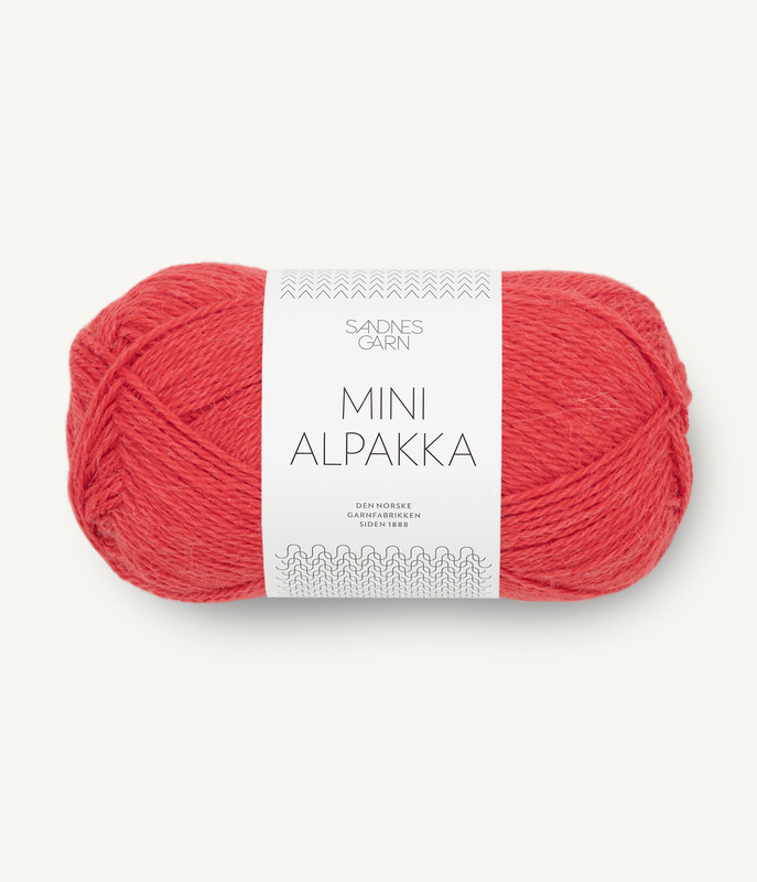 Sandnes: Mini Alpakka, 4008, Poppy