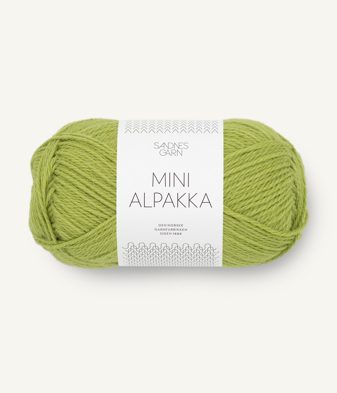 Sandnes: Mini Alpakka, 9825, Sunny Lime