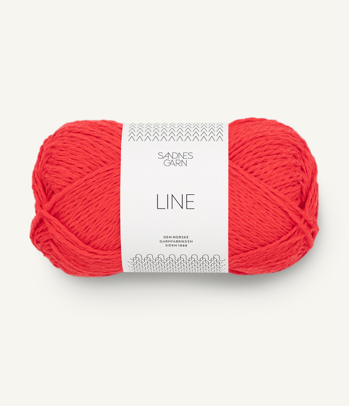 Sandnes: Line, 4108, Flame Scarlet