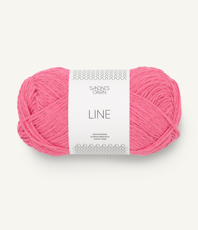 Sandnes: Line, 4315, Bubblegum Pink