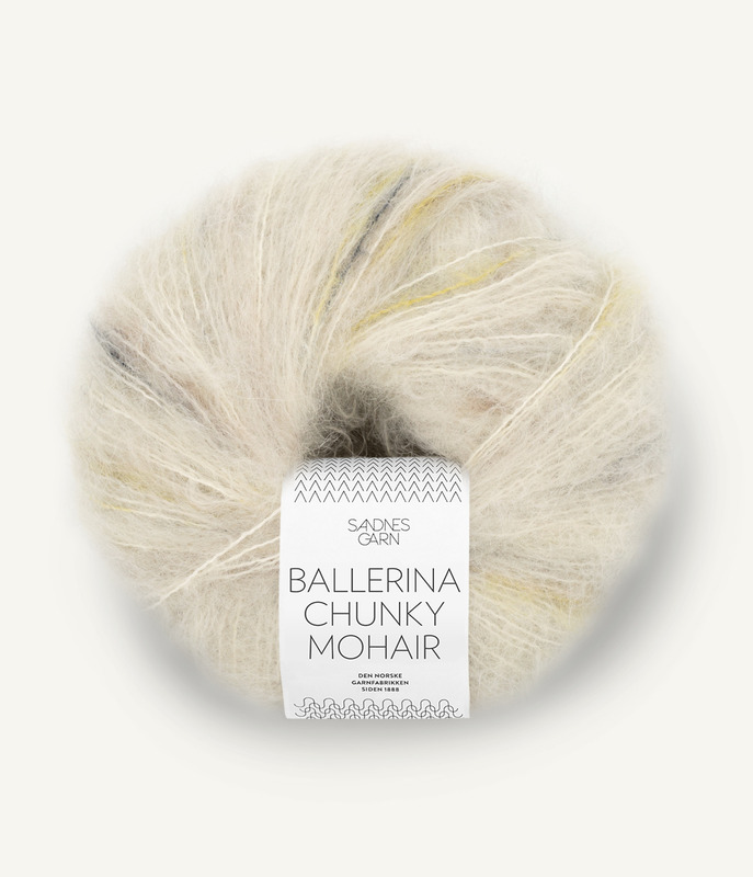 Sandnes: Ballerina Chunky Mohair, 1009, Early Spring
