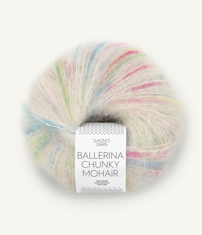Sandnes: Ballerina Chunky Mohair, 1010, Tutti Frutti