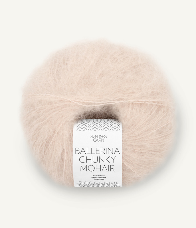 Sandnes: Ballerina Chunky Mohair, 2321, Marsipan