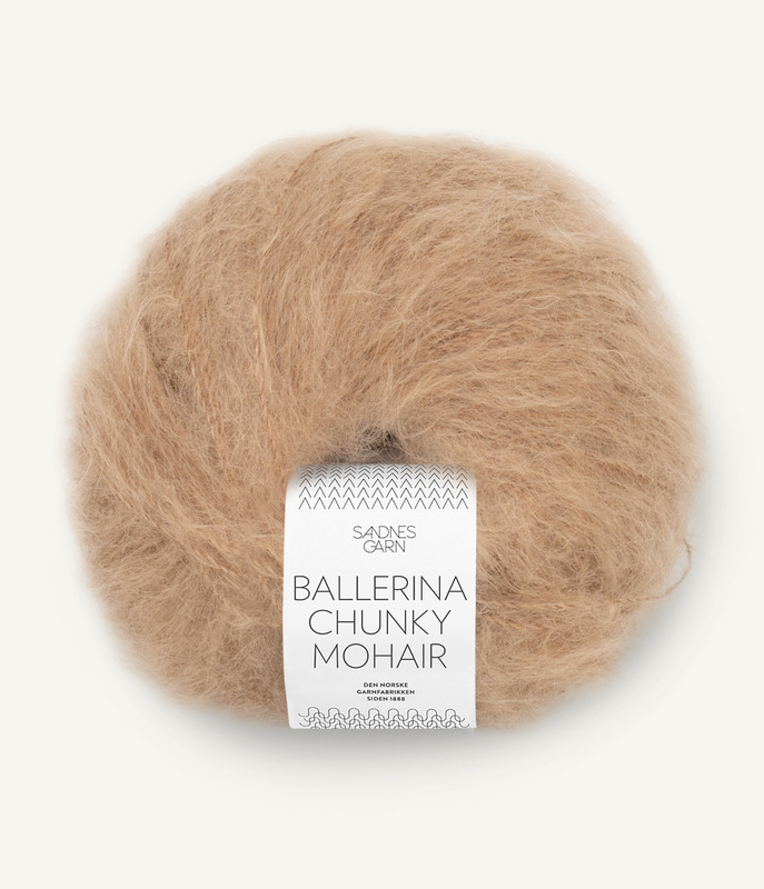 Sandnes: Ballerina Chunky Mohair, 3031, Camel