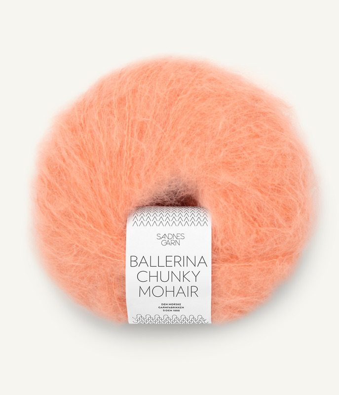 Sandnes: Ballerina Chunky Mohair, 3313, Coral Reef
