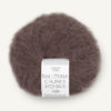 Sandnes: Ballerina Chunky Mohair, 3880, Mørk sjokolade