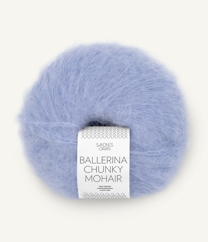 Sandnes: Ballerina Chunky Mohair, 5505, Pale Iris