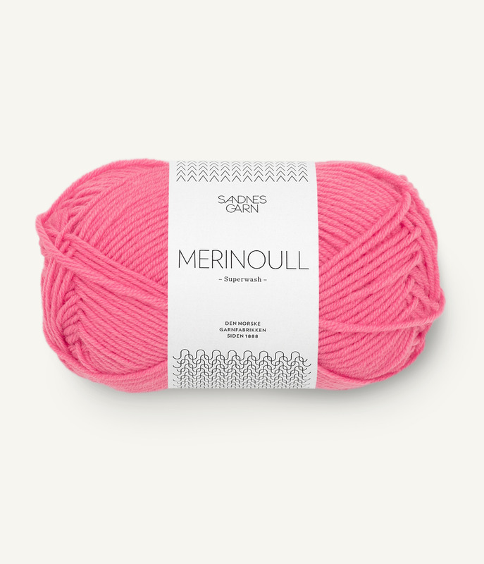 Sandnes: Merinoull, 4315, bubblegum pink