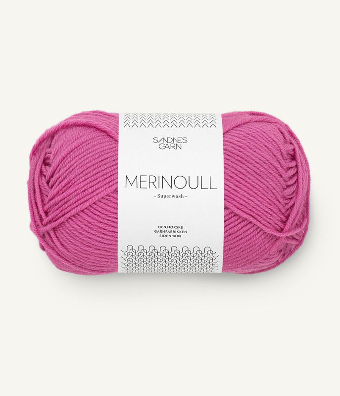 Sandnes: Merinoull, 4628, Magenta