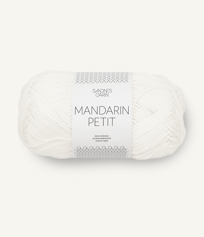 Sandnes: Mandarin Petit, 1002, Hvit