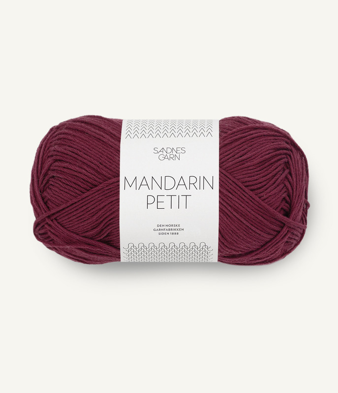 Sandnes: Mandarin Petit, 4372, Dyp Burgunder