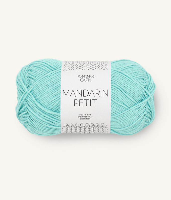 Sandnes: Mandarin Petit, 7213, Blå Turkis