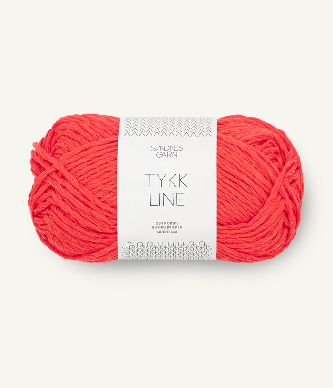 Sandnes: Tykk Line, 4108, Flame Scarlet (U)