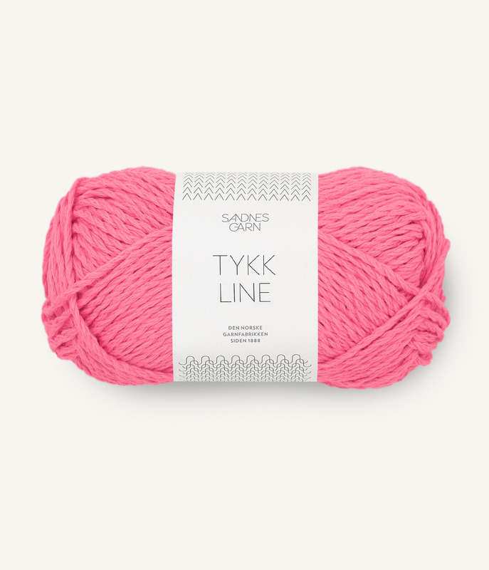 Sandnes: Tykk Line, 4315, Bubblegum Pink (U)