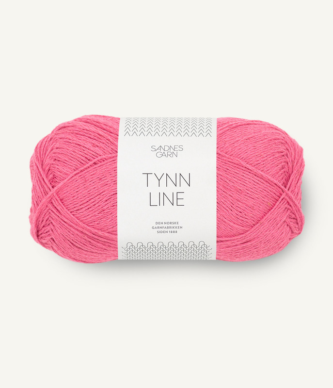 Sandnes: Tynn Line, 4315, Bubblegum Pink