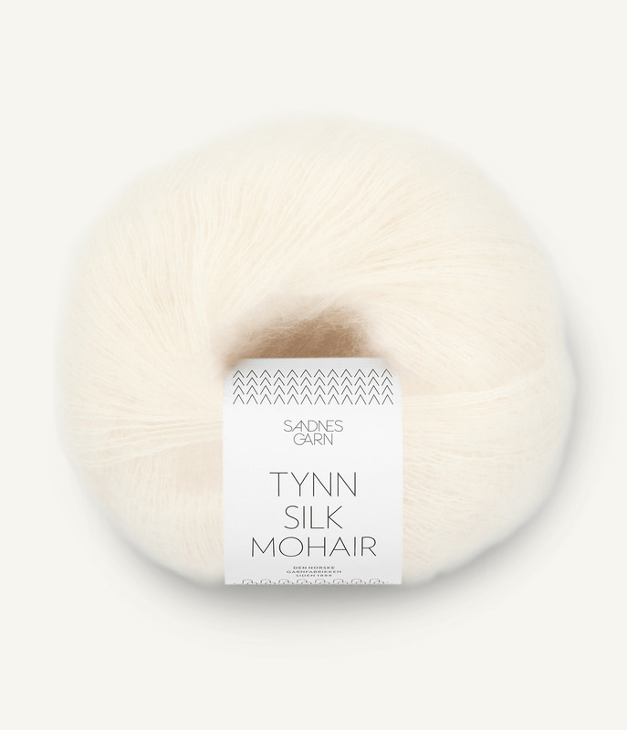 Sandnes: Tynn Silk Mohair, 1012, Natur
