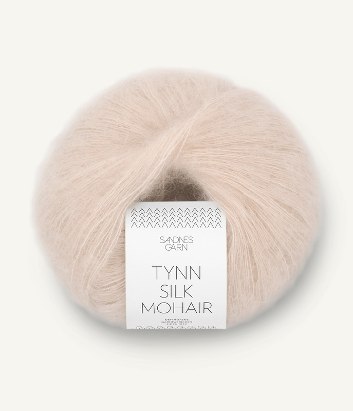 Sandnes: Tynn Silk Mohair, 1015, Kitt