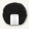 Sandnes: Tynn Silk Mohair, 1099, Sort