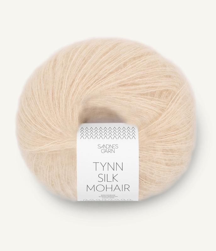 Sandnes: Tynn Silk Mohair, 2511, Mandel