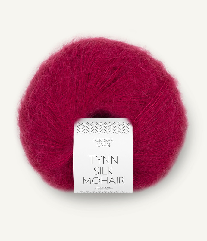 Sandnes: Tynn Silk Mohair, 4255, Rumba red