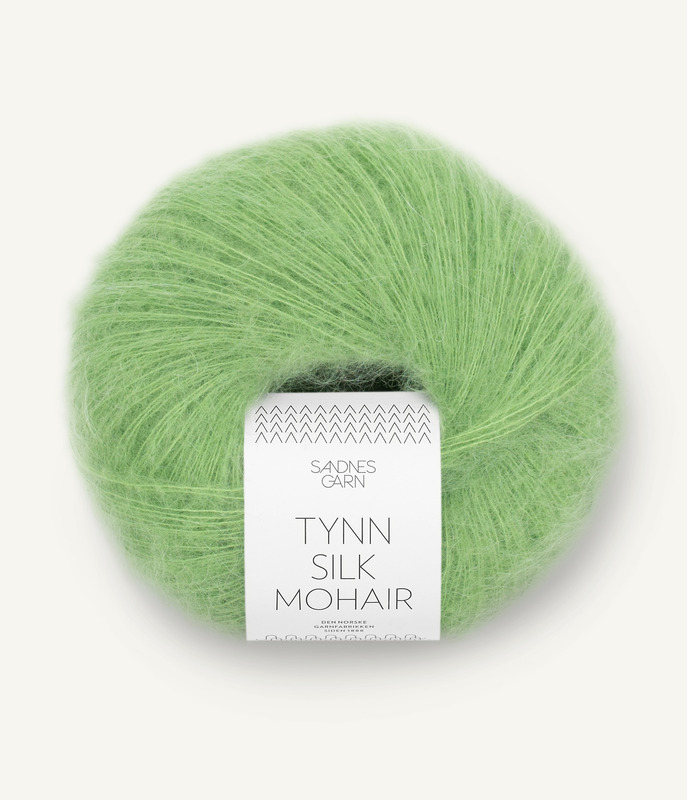 Sandnes: Tynn Silk Mohair, 8733, Spring Green