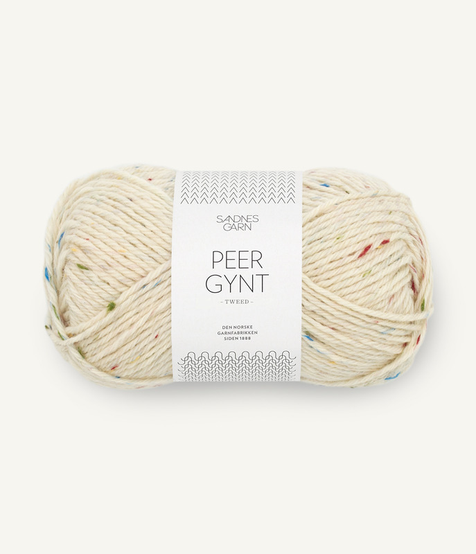 Sandnes: Peer Gynt, 1044, Natur m/Tutti Frutti Tweed