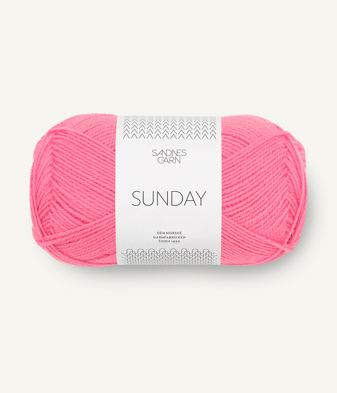 Sandnes: Sunday, 4315, Bubblegum Pink