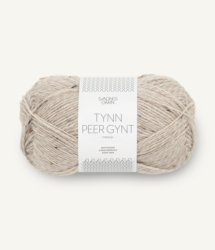 Sandnes: Tynn Peer Gynt, 2655, Gråbeige Tweed