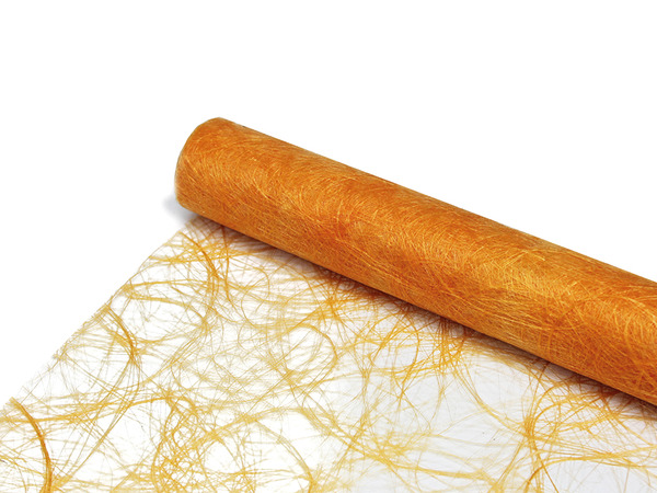 Englevev Sizoweb 30cm x 5m - 8195 Aprikos /lysorange