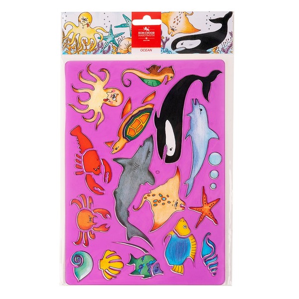 Koh-i-noor Tegnesjablong - Hav