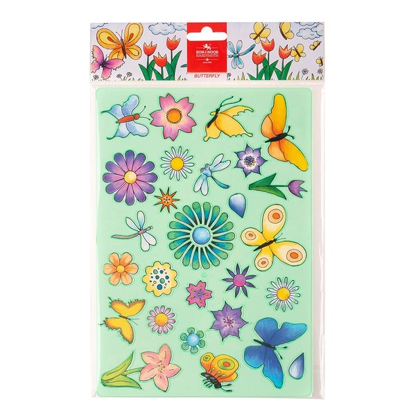 Koh-i-noor Tegnesjablong - Sommerfugl