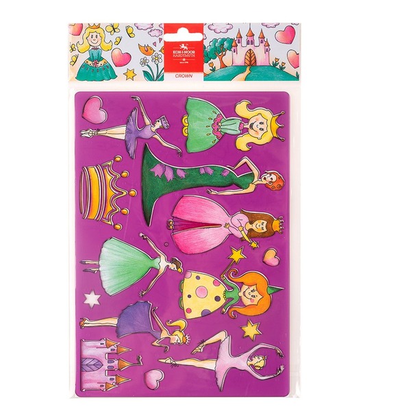 Koh-i-noor Tegnesjablong - Prinsesse og ballerina