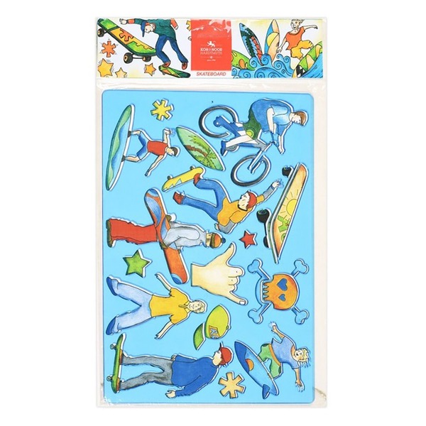 Koh-i-noor Tegnesjablong - Skateboard